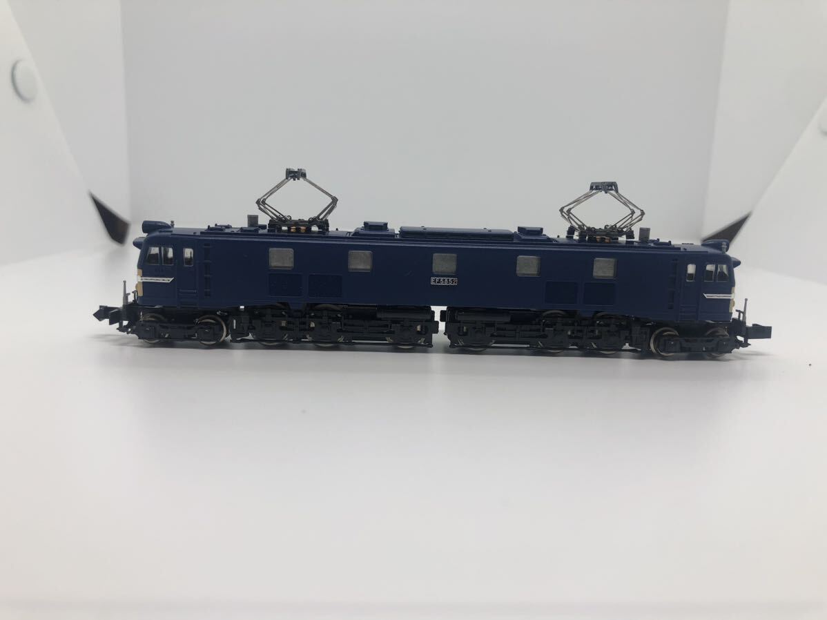 1 jpy start power excellent light verification settled KATO EF58 small window eaves attaching electric locomotive EF58 52 N gauge 