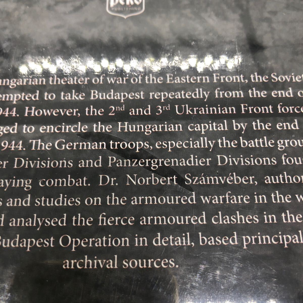  ARMOURED WARFARE IN BATTLE FOR BUDAPEST 著者 NORBERT SZAMVEBER ブダペスト 書籍 戦術 戦争 本の画像5