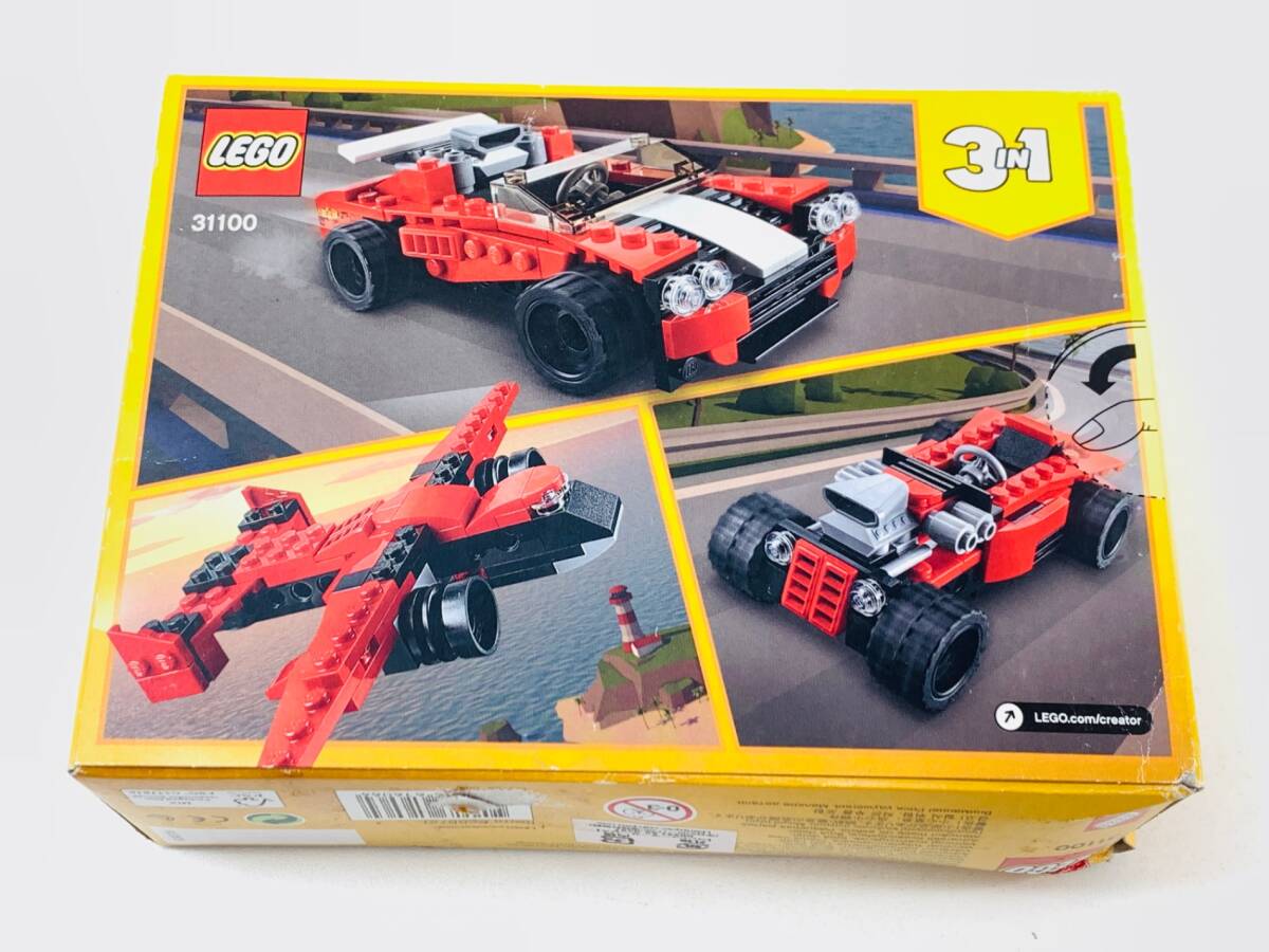 新品■レゴ(LEGO) クリエイター スポーツカー 3in1モデル 31100 組み立て遊び 対象年齢6歳以上_画像2