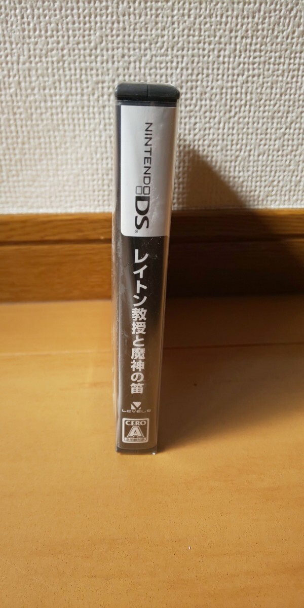 レイトン教授と魔神の笛 DS 箱説あり レイトン教授シリーズ シュリンク付き 新品未使用_画像3