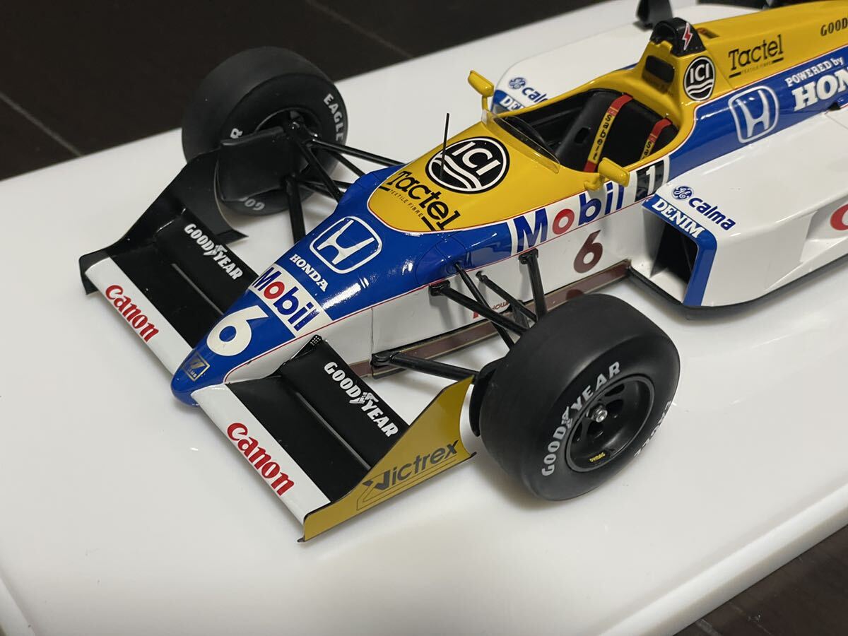 1/18 Spark ウィリアムズ ホンダ FW11B 日本グランプリ 1987 ネルソン・ピケ スパークの画像3