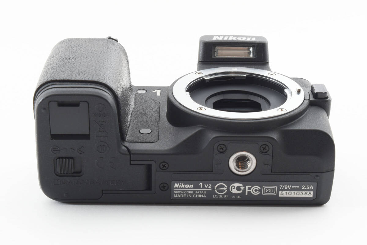 7630円 ☆超美品☆ ニコン Nikon 1 V2 ブラック ボディ ショット 7630円 ☆超美品☆ ニコン Nikon 1 V2 ブラック ボディ ショット