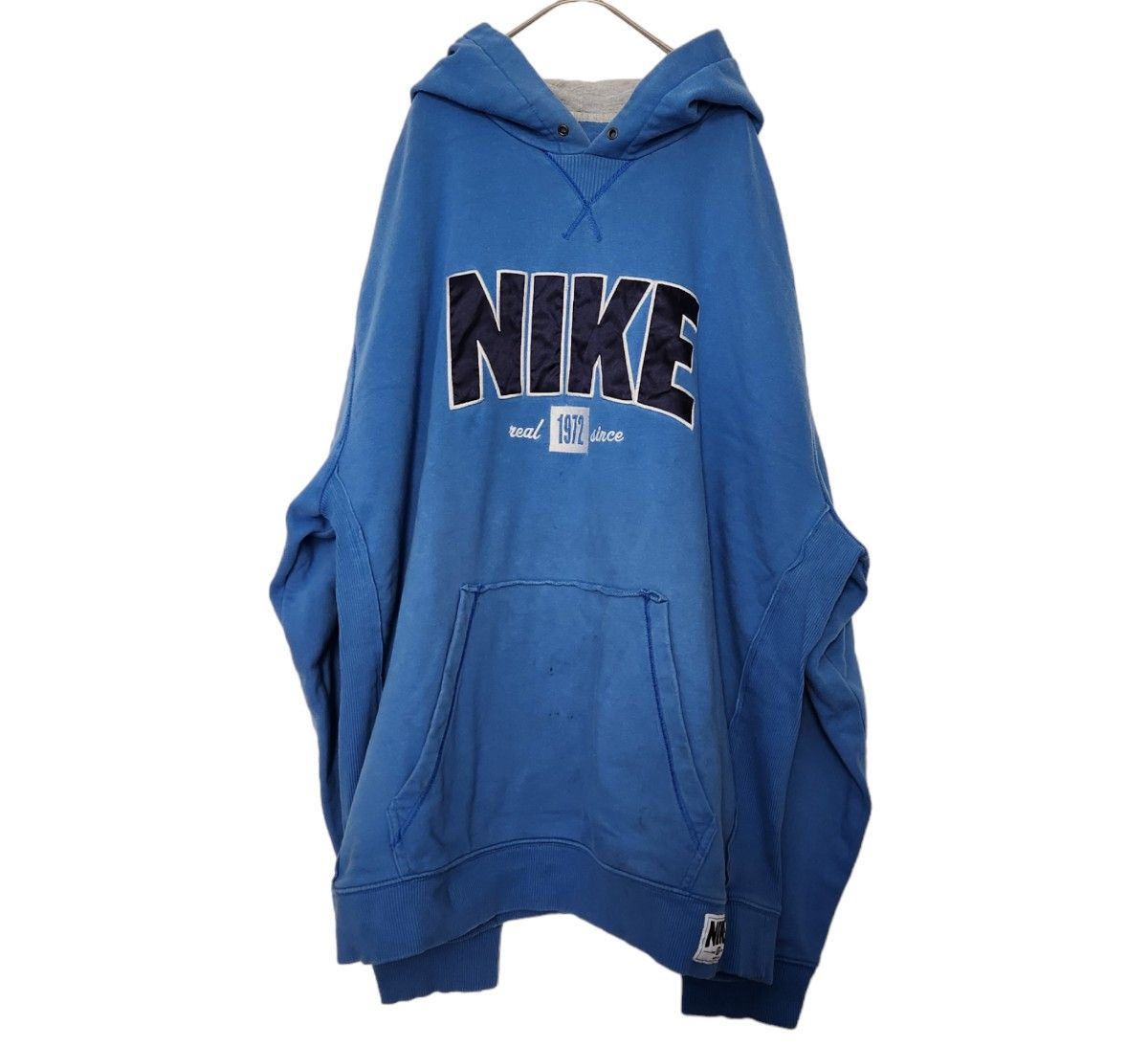 NIKE ナイキ ロゴ刺繍 スウェットパーカー 古着 ビッグロゴ 2XL NIKE ナイキ ロゴ刺繍 スウェットパーカー 古着 ビッグロゴ 2XL
