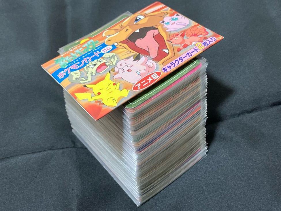 ポケモン カード トップサン VS ノーマル コンプリート150種 アニメ版 + 未開封 パック Pokemon Card Topsun VS Normal Complete＋Unopened