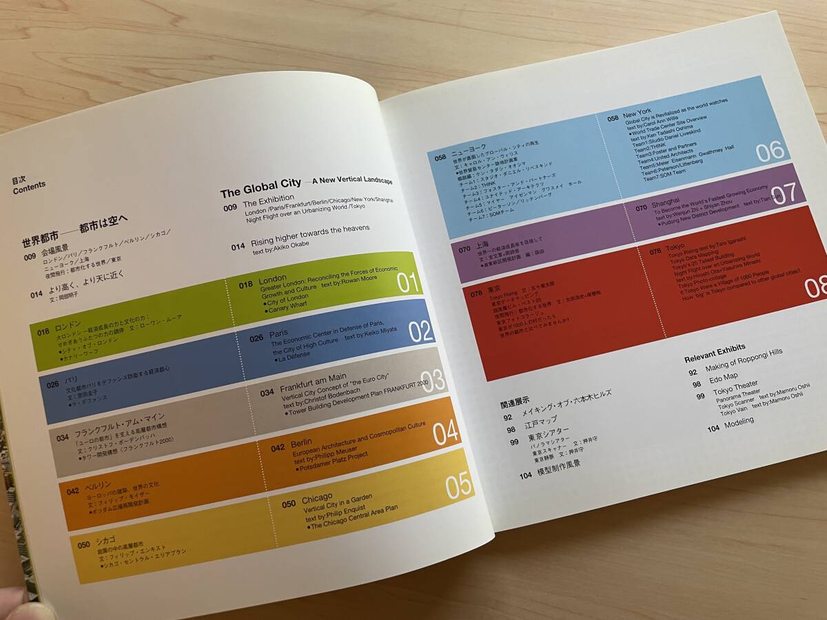 【送料無料】世界都市展 図録★六本木ヒルズ オープニング展覧会★2003年4月〜9月_画像3