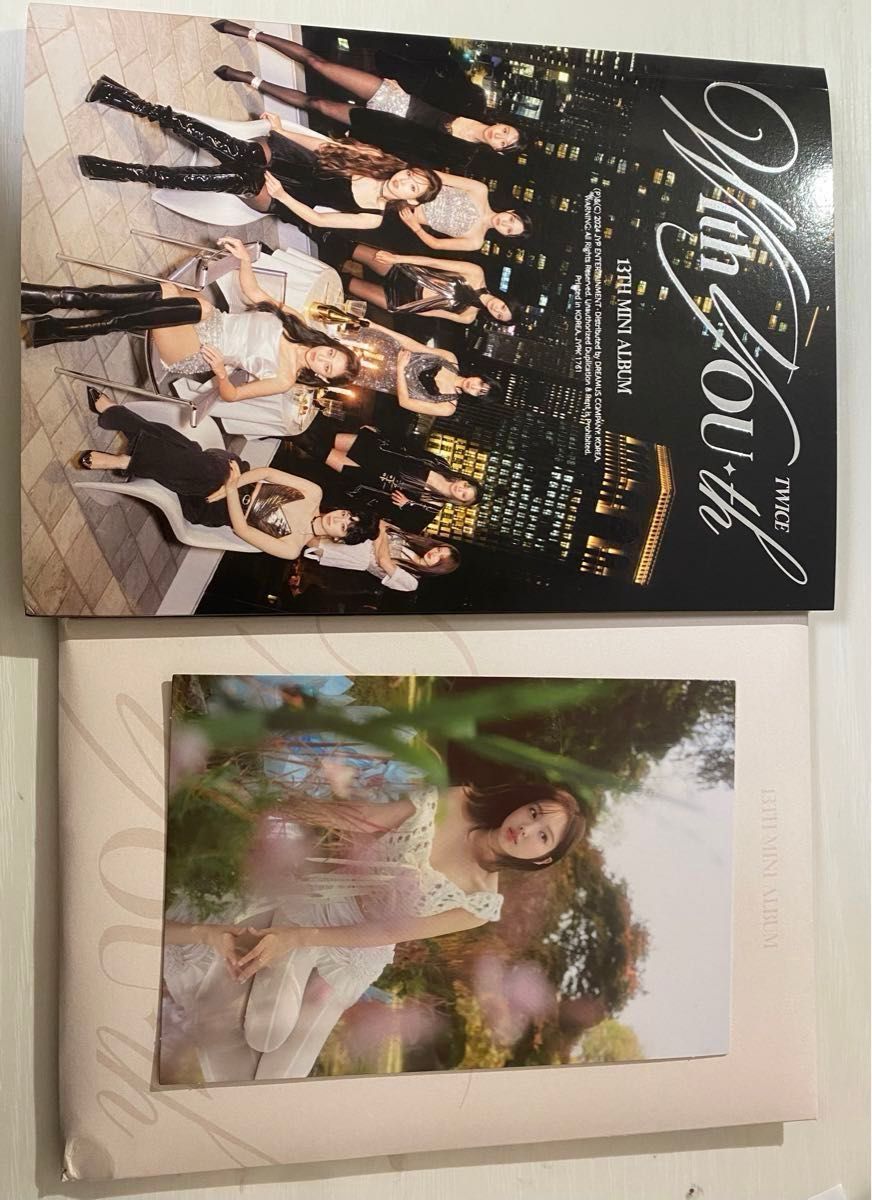 TWICE With YOU-th アメリカ限定版 直筆サイン アルバム ナヨン TWICE With YOU-th アメリカ限定版 直筆サイン アルバム ナヨン