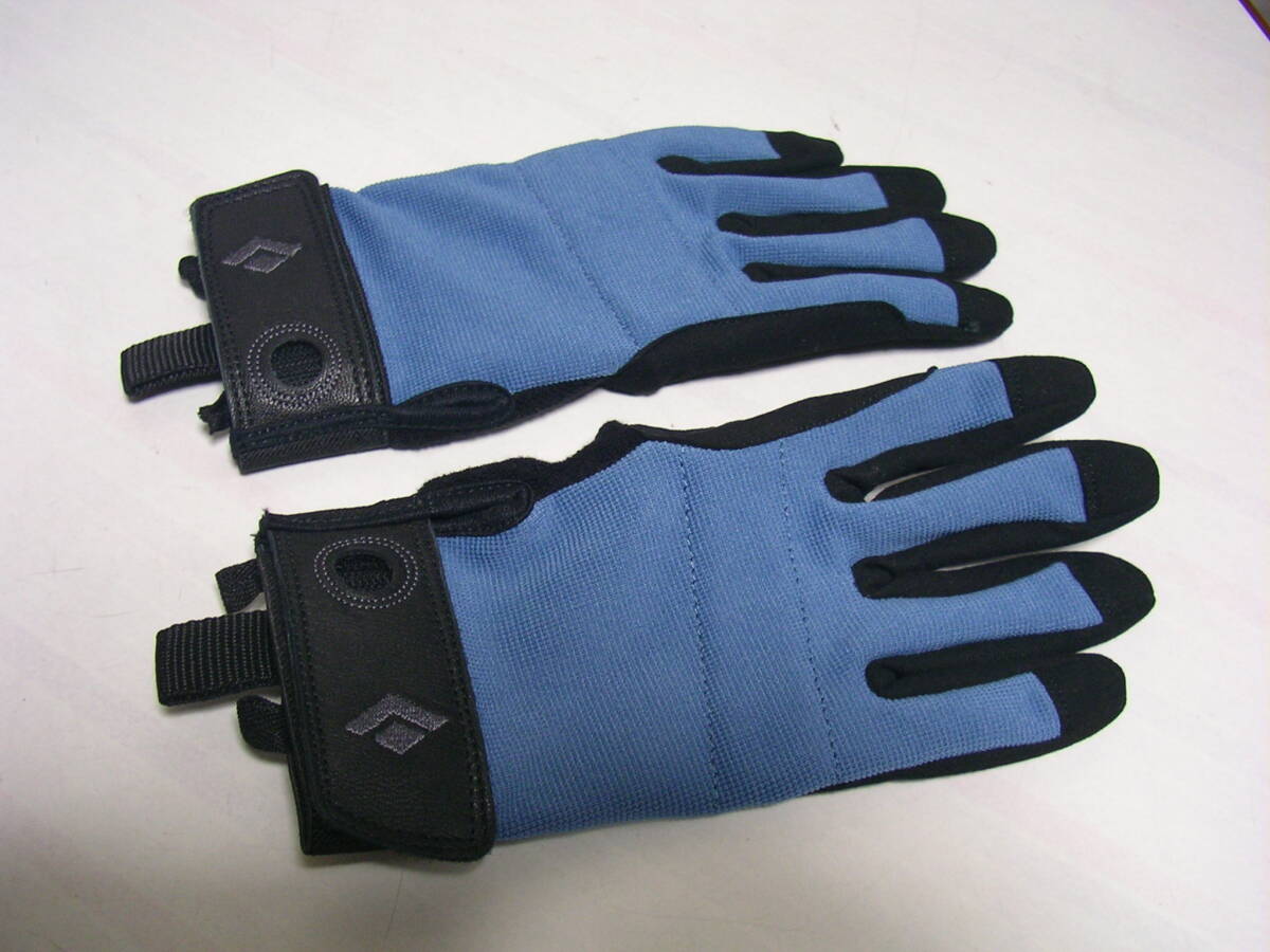 未使用品！ブラックダイヤモンドBlack Diamond クラッググローブCRAG GLOVES クライミングビレイ用手袋 BD14038 Sサイズ フルフィンガーの画像1