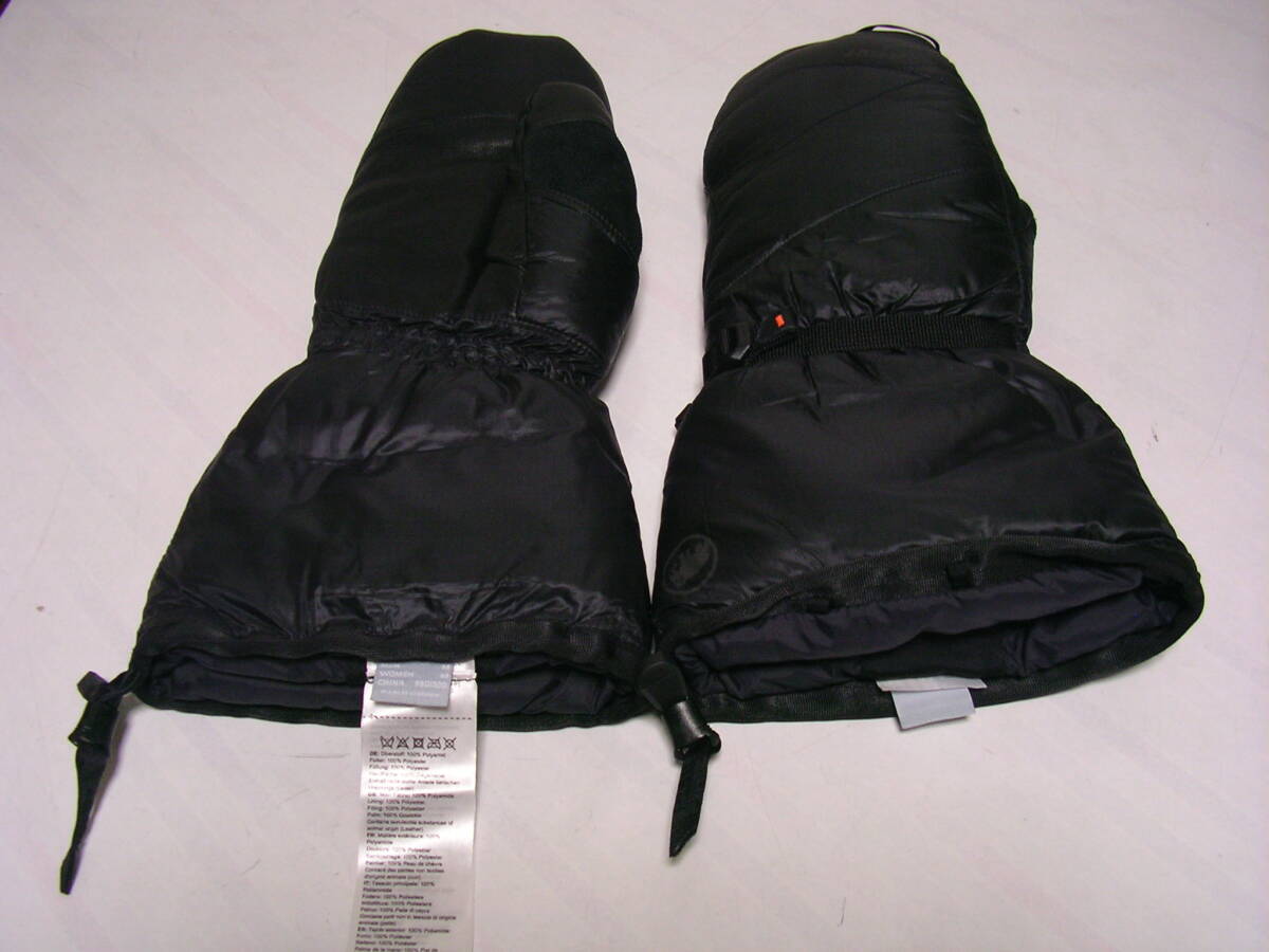 未使用！マムート MAMMUT Arctic Mitten アークティックミトン 1190-00061 サイズ 7 Gloveグローブ手袋 黒 防寒登山トレッキング_画像6