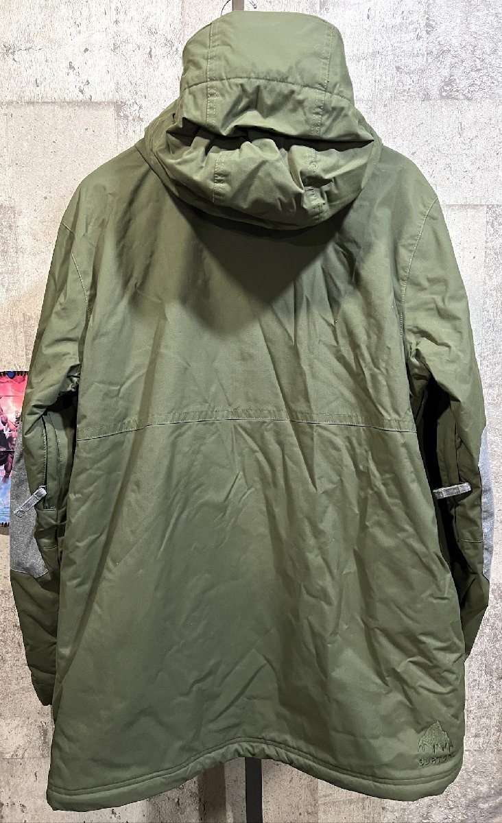 送料込 美品 バートン スノボウェア 上下セットアップ POACHER JKT/PANT メンズ L BURTON スノーボードの画像3