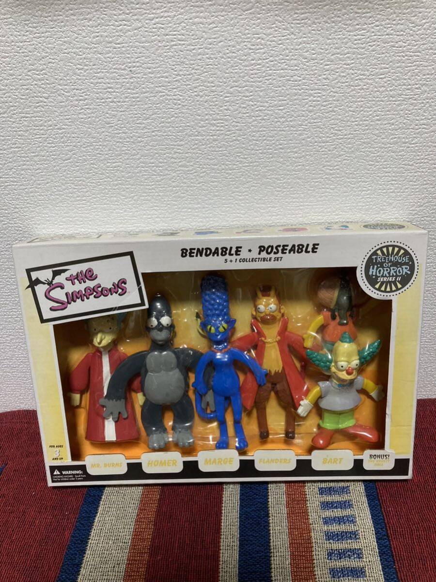 ザ シンプソンズ BENDABLE POSEABLE フィギュア セットSimpsons _画像1