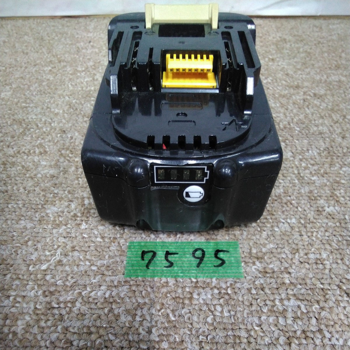 7595 送料520円 互換性マキタ 18v リチウムイオンバッテリ BL1860B makita Li-ion バッテリー 電動工具 ツールの画像2