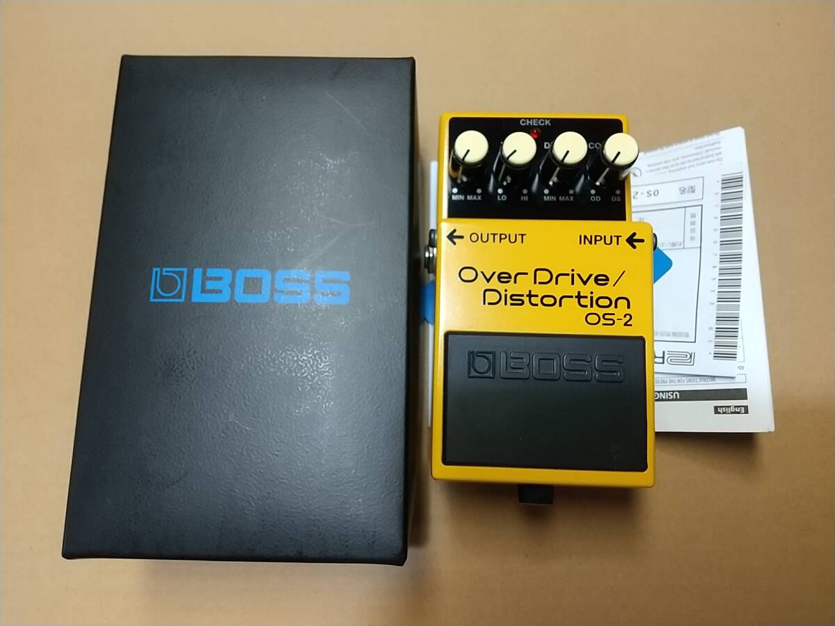 中古 Boss OS-2 Over Drive/Distortion 表面実装基板モデルの画像1