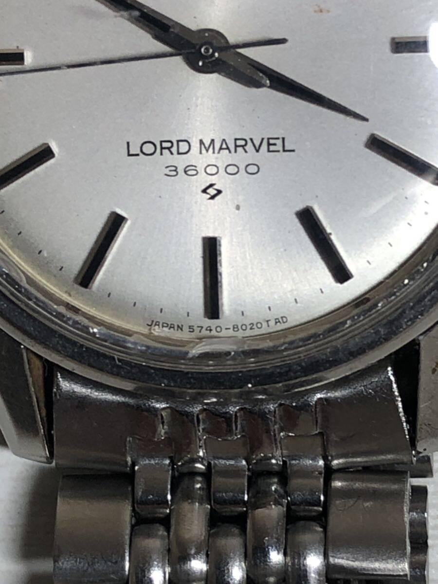 SEIKO LORD MARVEL 36000 5740-8000 手巻き腕時計 セイコー ロードマーベル 稼働品 の画像2