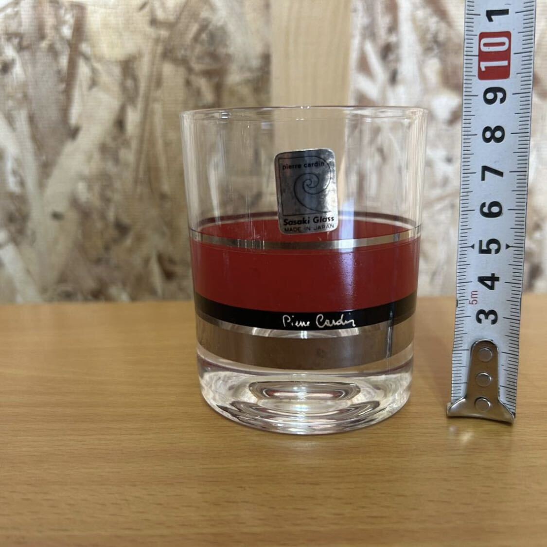 ピエール・カルダン ロックグラスセット グラス コップ ガラス 洋食器 Sasaki Glass おしゃれ 高級感 アルコールグッズ_画像7