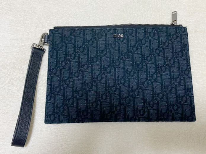 超超美品 Dior ディオール A5クラッチバッグ レザー_画像3