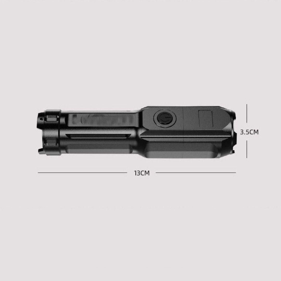 【大人気♪】ズーミングライト 強力照射 LEDライト 小型 懐中電灯 登山 防災 USB充電式 小型軽量　3段階照明　ズーム照射