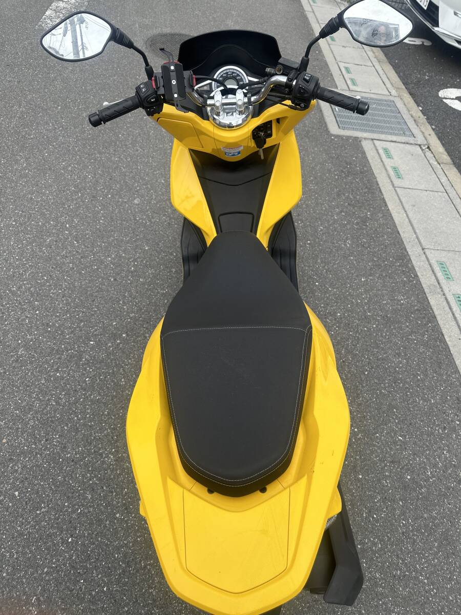 pcx150 kf18 走行距離3850km 低走行 屋根下カバー保管 美車 新車購入 ワンオーナー レアカラーの画像5