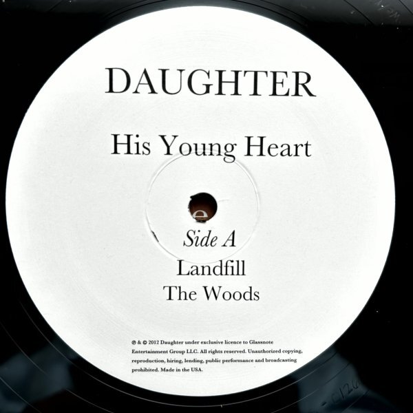 Daughter His Young Heart - Glassnote GLS-0126-10 10インチ_画像3