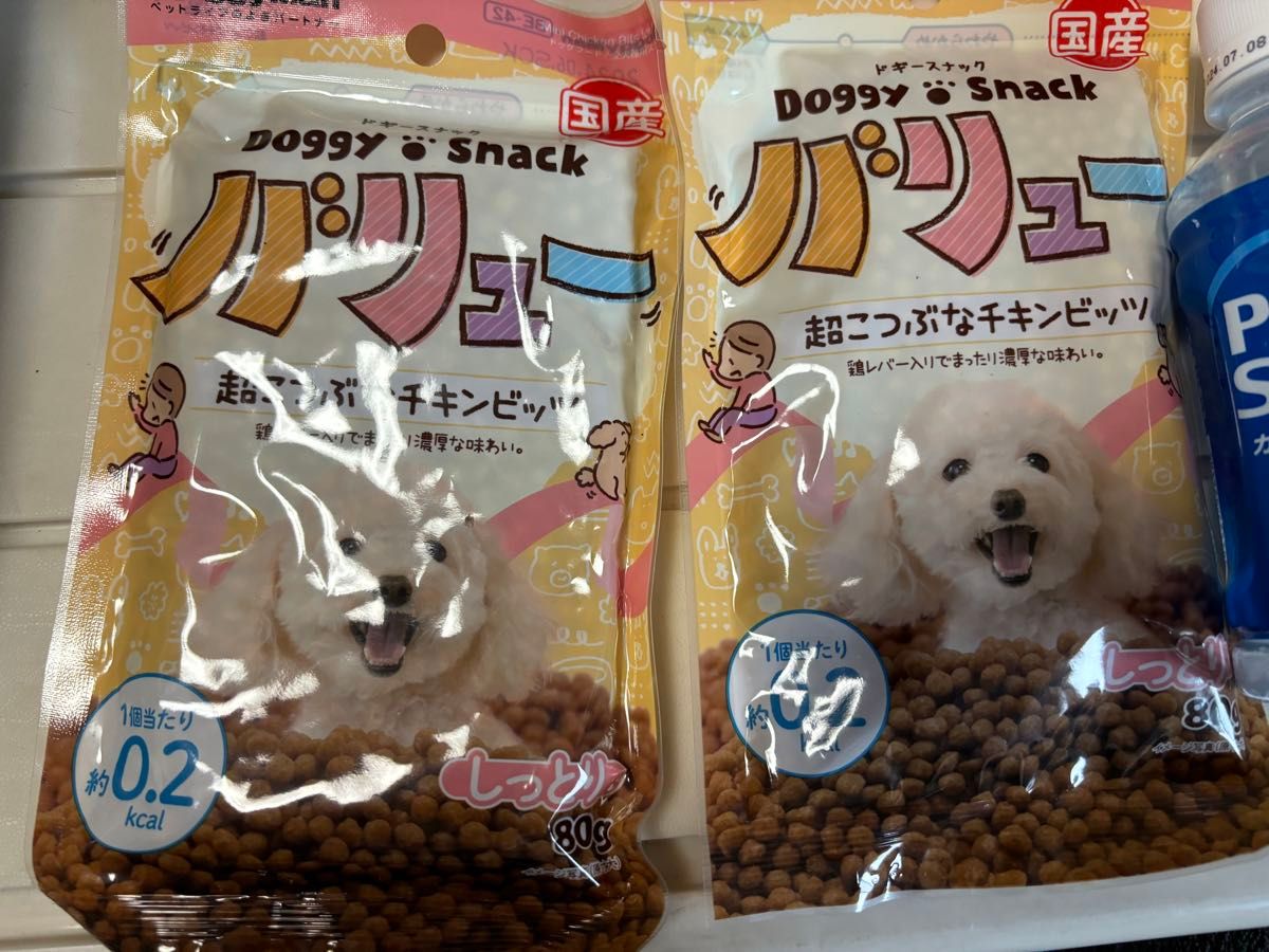 【お得】犬用　おやつ　ドッグトリーツ　ビスケット　ミルク　チキンビッツ　ポカリ　 6個セット