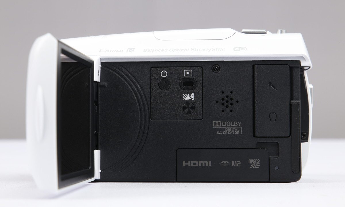 【 極美品 | 動作保証 】 SONY ハンディカム HDR-CX680 W ホワイト 【 ソフトケース 追加付属 】の画像4