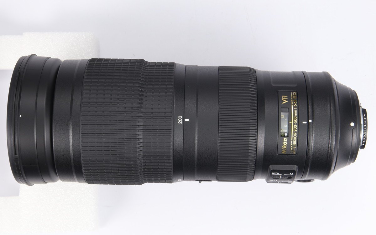 【 新品同様 | メーカー保証残あり 】 Nikon AF-S NIKKOR 200-500mm F5.6E ED VR 【 レンズフード・ポーチ 未使用 | 超望遠ズーム 】_画像6