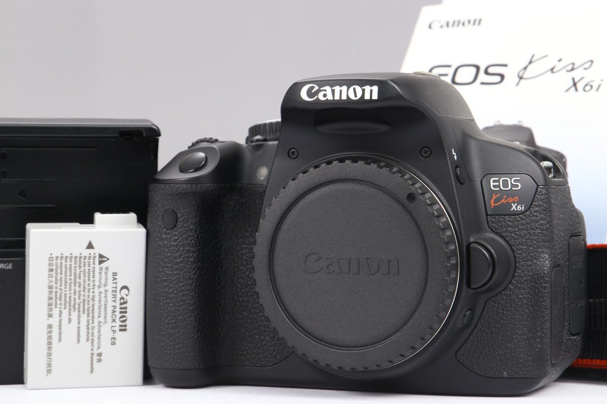 【 良品 | 動作保証 】 Canon EOS Kiss X6i ボディ 【 シャッター数 5500回 】_画像1