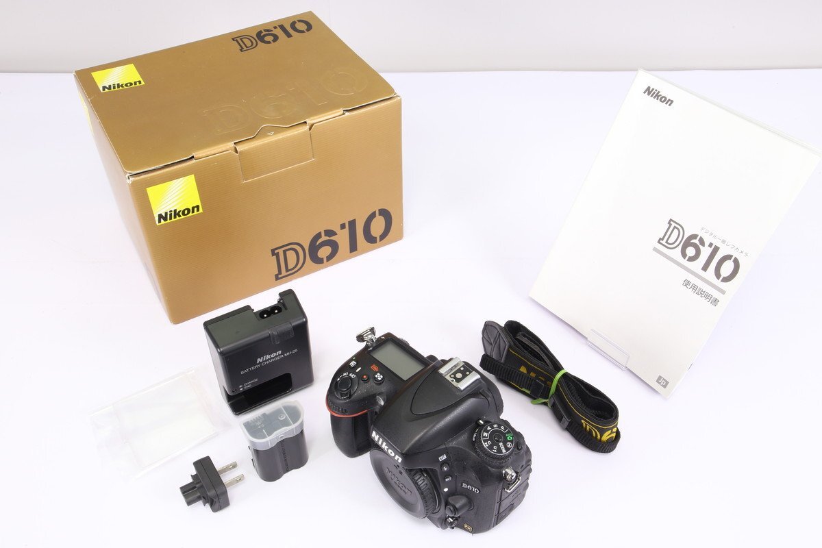 17680円 【 良品 | 動作保証 】 Nikon D610 ボディ 17680円 【 良品 | 動作保証 】 Nikon D610 ボディ