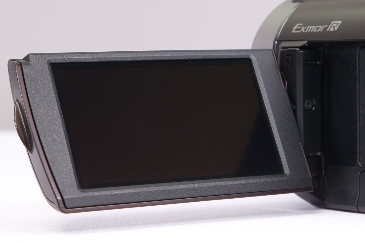 【 良品 | 動作保証 】 SONY Handy-cam HDR-CX370V ボルドーブラウン 【 アクセサリーキット（充電器・バッテリー・ポーチ）追加付属 】_画像8