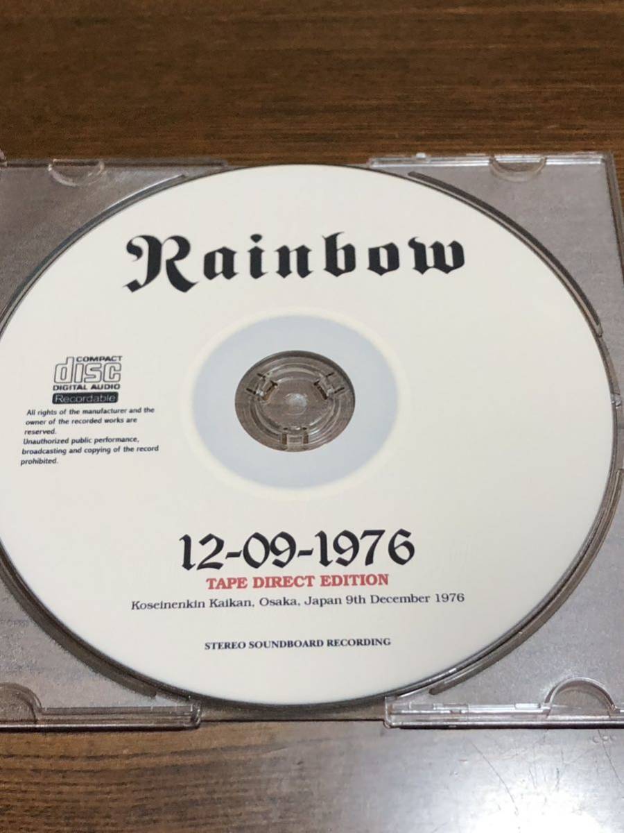 RAINBOW LIVE IN JAPAN/9TH DEC.1976(コージーパウエルテープ）_画像3