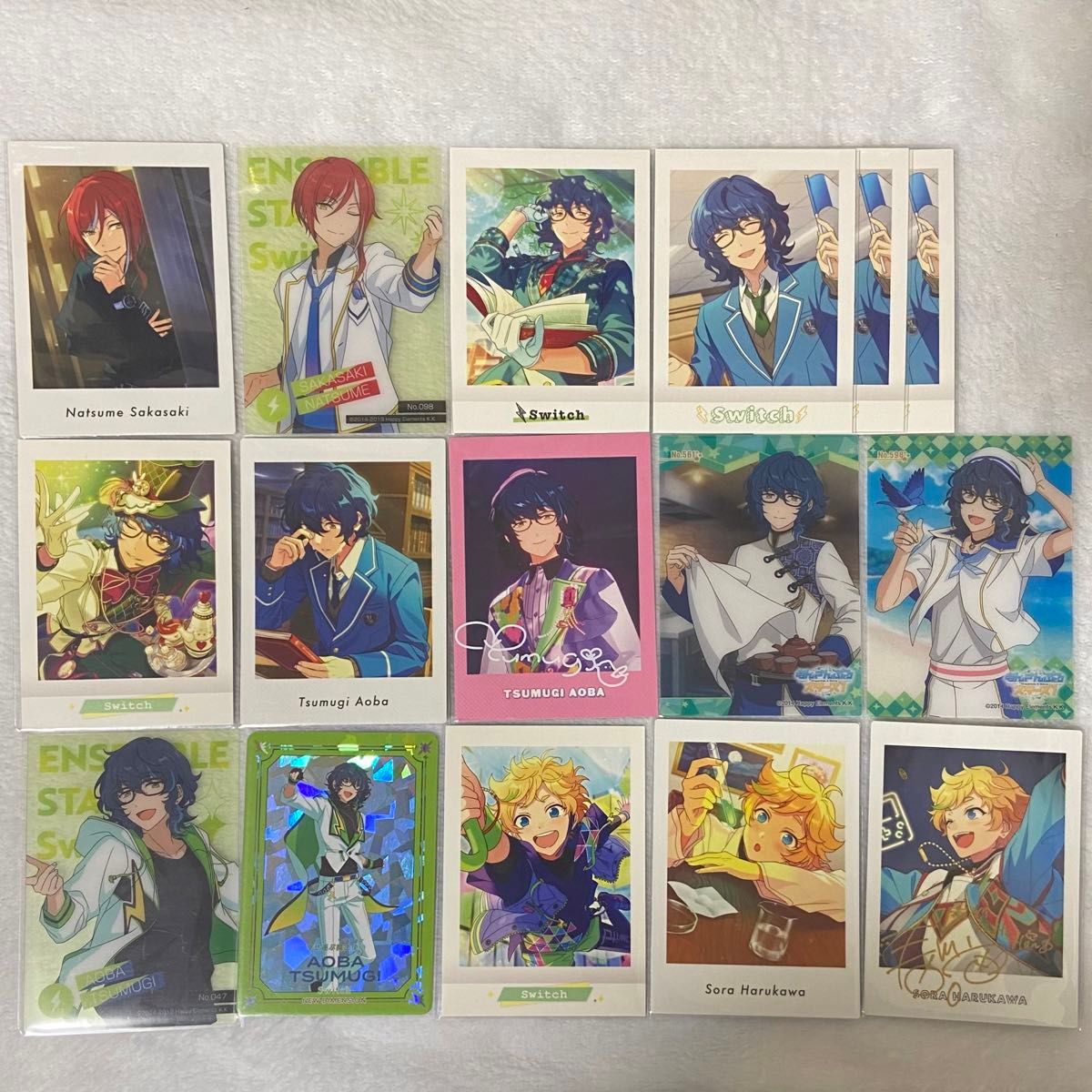 おまけ付き】あんスタ Switch 逆先 夏目 青葉 つむぎ 春川 宙 おまけ付き】あんスタ Switch 逆先 夏目 青葉 つむぎ 春川 宙
