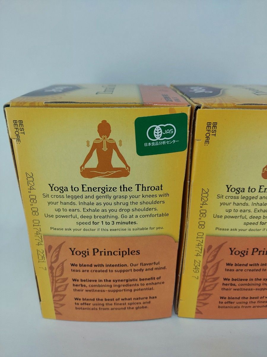 Yogi Tea ヨギティ－ オーガニック スロートティー (16袋×2箱) 計32袋