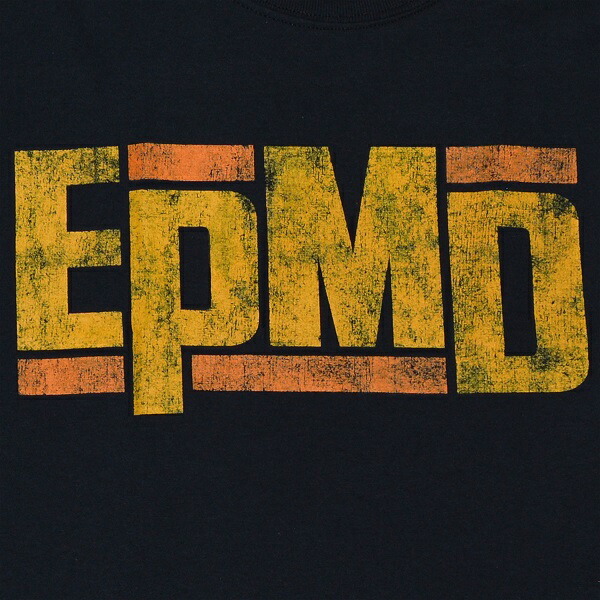 EPMD イーピーエムディー Distressed Classic Logo Tシャツ Lサイズ オフィシャル_画像2