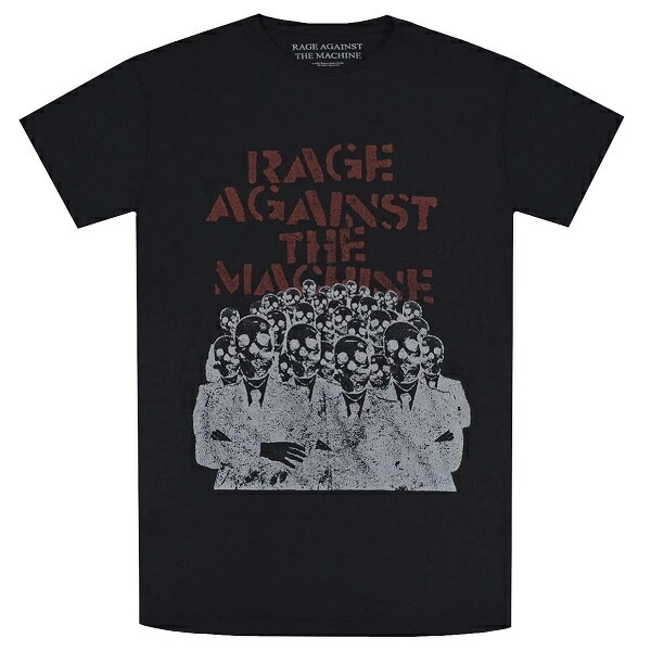 RAGE AGAINST THE MACHINE レイジアゲインストザマシーン Skeleton Hands Tシャツ Mサイズ オフィシャル_画像1