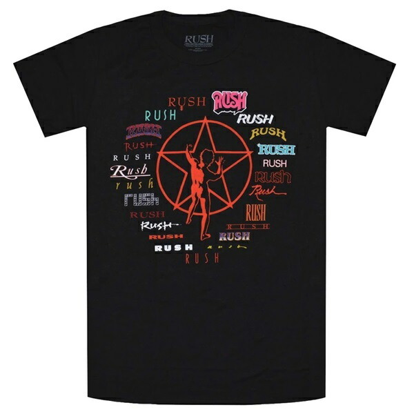 RUSH ラッシュ Through Time Tシャツ XLサイズ オフィシャル_画像1