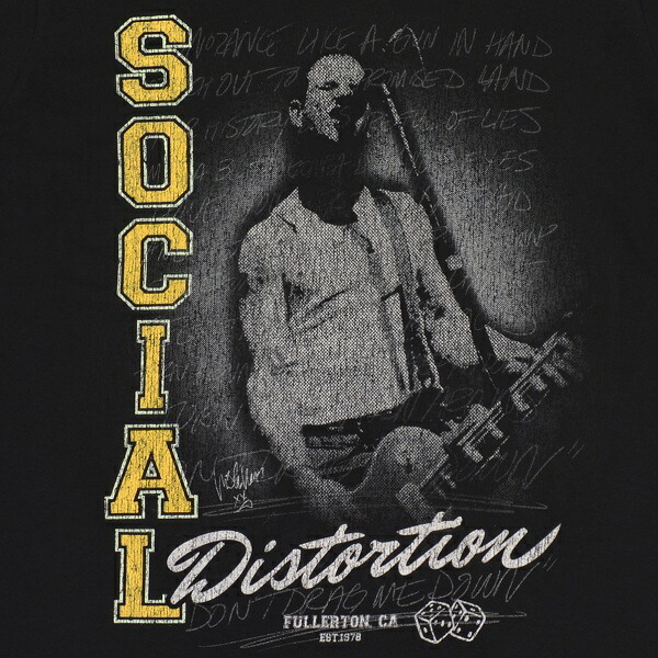 SOCIAL DISTORTION ソーシャルディストーション Athletics Tシャツ Sサイズ オフィシャル_画像2