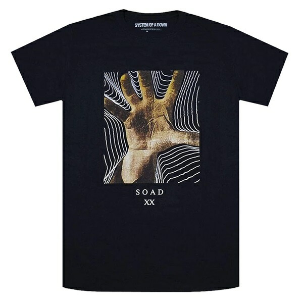 SYSTEM OF A DOWN システムオブアダウン 20 Years Hand Tシャツ Sサイズ オフィシャル_画像1