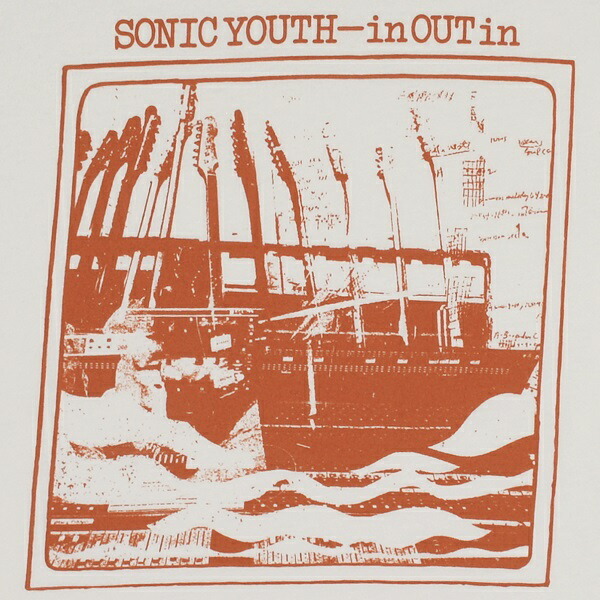 SONIC YOUTH ソニックユース Studio Tシャツ Lサイズ オフィシャル_画像2