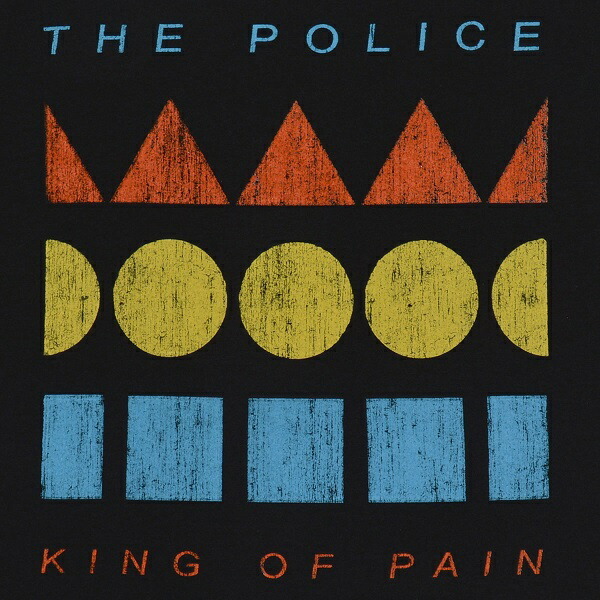 THE POLICE ポリス King Of Pain Tシャツ Lサイズ オフィシャル_画像2