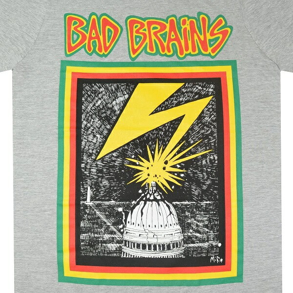 BAD BRAINS バッドブレインズ Capitol Tシャツ GREY Lサイズ オフィシャル_画像2