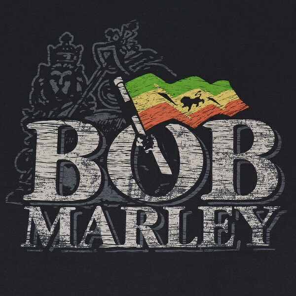 BOB MARLEY ボブマーリー Distress Logo Tシャツ XLサイズ オフィシャル_画像2