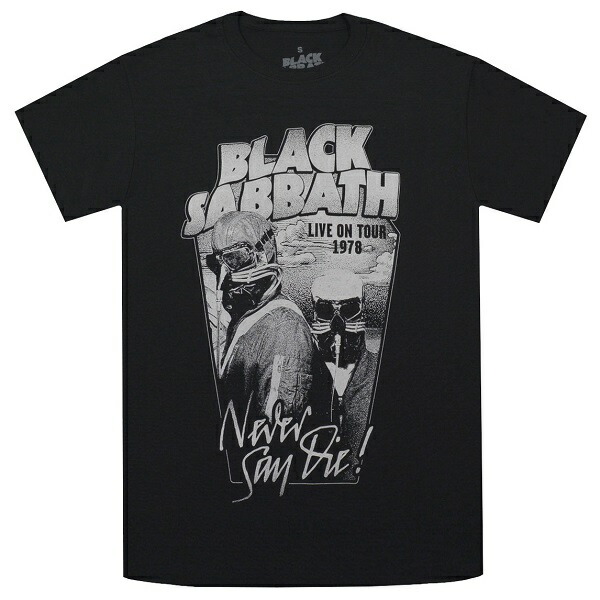 BLACK SABBATH Never Say Die Tour 78 Tシャツ Sサイズ オフィシャル_画像1