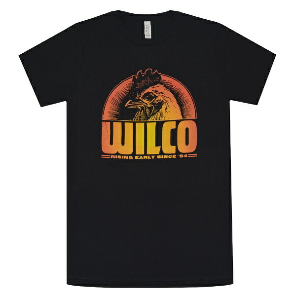 WILCO ウィルコ Vintage Black Rooster Tシャツ Sサイズ オフィシャル_画像1