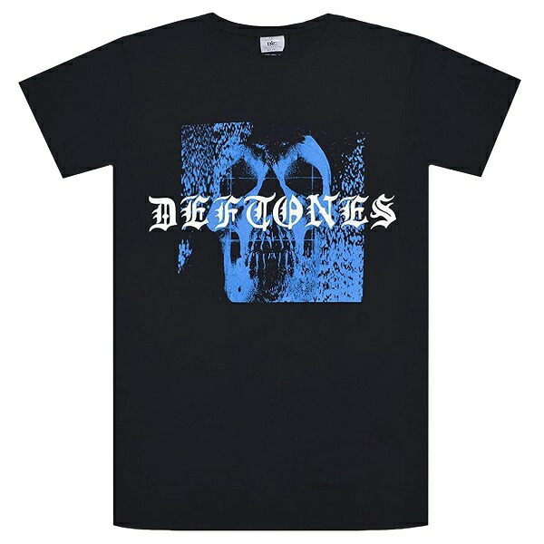 DEFTONES デフトーンズ Static Skull Tシャツ Mサイズ オフィシャル_画像1