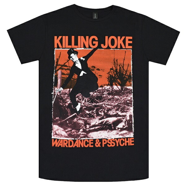 KILLING JOKE キリングジョーク Wardance & Pssyche Tシャツ Mサイズ オフィシャルの画像1