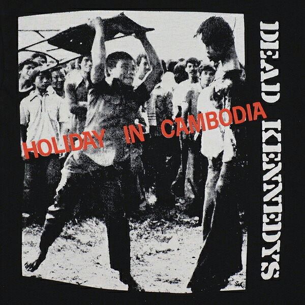 DEAD KENNEDYS デッドケネディーズ Holiday In Cambodia Tシャツ XLサイズ オフィシャル_画像2