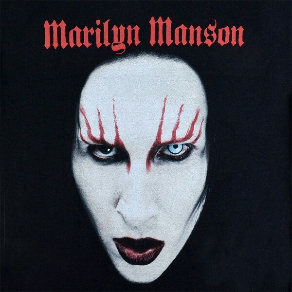 MARILYN MANSON マリリンマンソン Red Lips Tシャツ Mサイズ オフィシャル_画像2