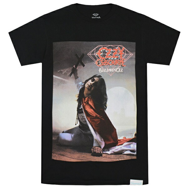 OZZY OSBOURNE × DIAMOND SUPPLY CO. オジーオズボーン × ダイヤモンドサプライ Blizzard Of Ozz Tシャツ BLACK Sサイズ オフィシャル_画像1