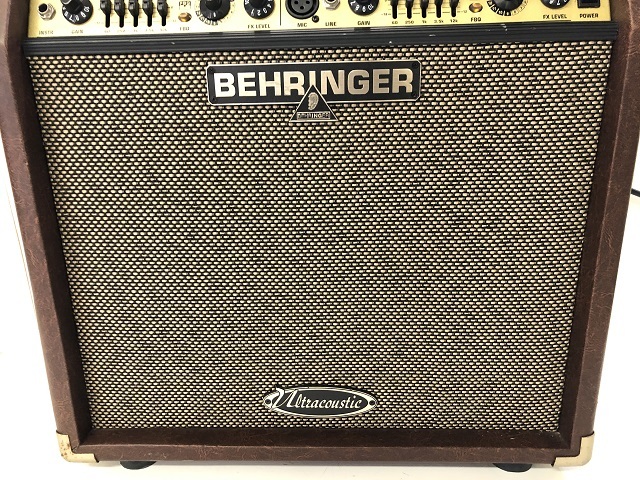 3.18.12【BEHRINGER・ベリンガー】ULTRACOUSTIC ACX450 【アコギ用アンプ】★音出し確認済み_画像4