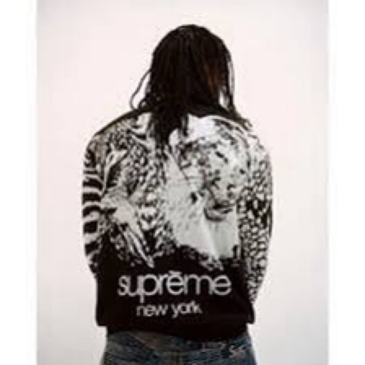 Supreme Big Cats Jacquard L/S Top "Black"シュプリーム ビッグ キャッツ ジャカード 