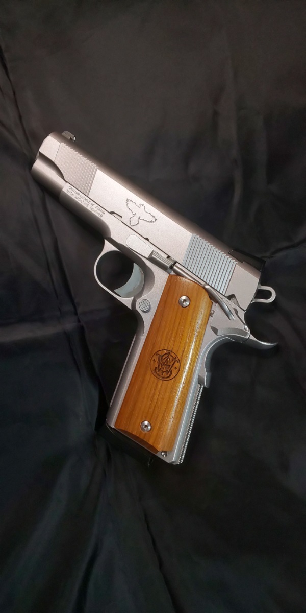 WA ウェスタンアームズ SCW S&W SW1911PD GUNSITE EDITION シルバー (検) ガバメント 1911 ガンサイトエディション スミスアンドウェッソン_画像5